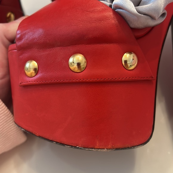 Guiseppe Zanotti red heels - Picture 3 of 3